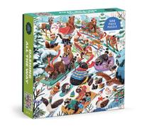 Dashing All The Way 500 Piece Puzzle