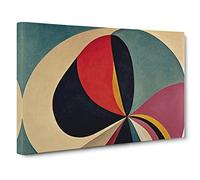 Dashing Modern Abstract Art Canvas Print | Gallery Wrapped 30mm Frame Wall Art | 30x20 inches | Ready to Hang | Abstract Picture | Living Room Bedroom Lounge Office