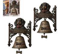 Dashing Through the Snow - Dachshund Christmas Sleigh Bell (2PCs)