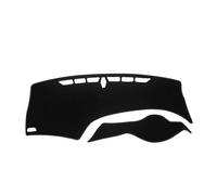 Dashmat Dashboard Cover For Civic 9th 2009-2012 2013 2014 2015 For Civic 9 Car Dashboard Mat Accessories Sun Protection Protective Pad Dash Covers Carpet(RHD BLACK)