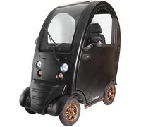 DashPod Enclosed Electric Mobility Scooter 1000W Lithium Battery by Green Power (Matte Black)