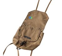 DashRC RC Spare Tire Cover Trash Bag, RC Accessories Part for 1/10 RC Crawler TRX4 SCX10 GEN7 GEN8 LC70 Upgrades Decoration (Camel Brown)