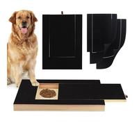 DASHUAIGE Dog Nail Scratch Board, Multifunctional Scratching Boards, Nail File Pad, Dog Nail Scratchboard with 3 Replacement Sheets of Sandpaper for Pets Nail Care