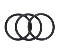 DASHUMIL 3pcs Black Rubber Crystal Bowl Cushion Mat for Buddhist Instruments Bowl Pad Suitable for Artists Families and Friends Who Believe Buddhism Cushion