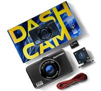 DashVision Dash Cam Front and Rear, 1080P Car Camera with Night Vision | 64GB MEMORY CARD , 170° ULTRA-WIDE VIEW , MOTION DETECTION , G-SENSOR PROTECTION , LOOP RECORDING , AUDIO RECORDING