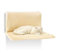 DASIAUTOEM Cat Bed for Heaters, Radiator Lounger, for All Cats, Beige