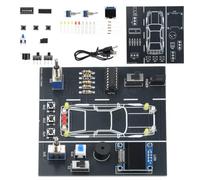 DASIAUTOEM Driving Simulator Soldering Kit, Electronic Soldering Kit, Welding Exercise Set, with Sounds and Lights, for Home Driving School and Learning Soldering