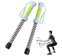 DASIAUTOEM Ropeless Battle Ropes, 2-Piece Adjustable Training Ropes, Battle Ropes Without Rope with 4 Weight Blocks, Portable Heavy Weighted Ropes for Strength Training, Muscle Building, Home, Gym