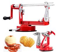 DASIAUTOEM Spiral Cutter, Potato, Apple Cutter, Stainless Steel Tornado Cutter, Manual Spiral Cutter for Fruit, Potatoes, Tornado Chips