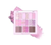 dasique Shadow Palette #18 Berry Smoothie l Vegan, Cruelty Free l 18 Mixable Shades in Smooth, Matte and Shimmering Finishes with Beautiful Pearls