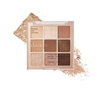 dasique Shadow Palette No. 01 Sugar Brownie I Cruelty Free I 9 Mixable Shades in Smooth, Matte and Shimmering Finishes with Beautiful Pearls