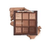 dasique Shadow Palette No. 11 Chocolate Fudge, Cruelty Free, 9 Mixable Shades in Smooth, Matte and Shimmering Finishes with Beautiful Pearls