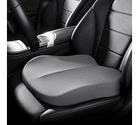 DASJD Car Seat Cushion Pad, Non-Slip Booster Seat Cushion for Car, Breathable Memory Foam Car Seat Cushions for Driver, Office, Home, Wheelchair,gray