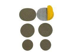 DASJKDI 2sets 4pcs/6pcs Self-adhesive Sports Shoes Patches Microfiber Leather Hole Patch Vamp Repair Heel Insole Shoe Insoles for Footwear Maintenance(6pcs-Grey)