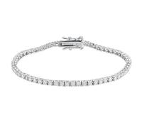 DASJKDI 5mm 925 Sterling Silver Bracelet Diamond for Women Sparkling Wedding Party for parties & gatherings