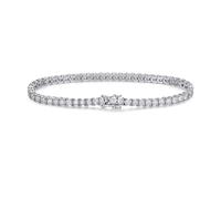 DASJKDI Diamond Tennis Bracelets for Women Men 925 Sterling Silver Bangles with Certificate for parties & gatherings