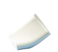 DASJKDI Pillow Natural Latex Partition Fluffy Soft Filling Sleeping(Curvilinear pillow)