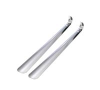 DASJKDI Stainless Steel Shoehorn, 1pc Lazy Shoe Wearer Tool, No Bending Required, Time-Saving and Labor-Saving, Remover for Boots Tennis Shoehorn(2pcs)