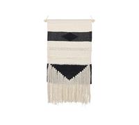 Beliani Fabric Wall Hanging Daska Cotton 107 Cm Beige