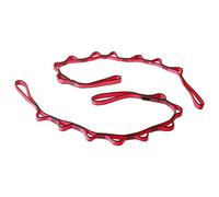 DASKING Daisy Chain, 110/180 cm Yoga Hammock Extension Strap, 23KN Strong Multi Loops Adjustable Nylon Yoga Exercise Band for Stretching, Pilates, Fitness Workout