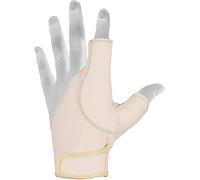 Daskz Leathers Archery Bow Glove - 100% Leather Half Thumb & Index Finger - Right or Left Hand - Traditional Shooting Glove for Precision & Comfort