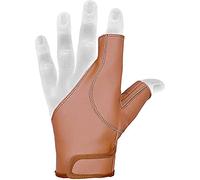 Daskz Leathers Archery Bow Glove - 100% Leather Half Thumb & Index Finger - Right or Left Hand - Traditional Shooting Glove for Precision & Comfort