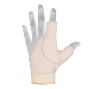 Daskz Leathers Archery Bow Glove - 100% Leather Half Thumb & Index Finger - Right or Left Hand - Traditional Shooting Glove for Precision & Comfort
