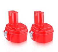 DASNITE 2x 14.4 Volt 4.8Ah Ni-MH Battery Replacement for Makita PA14 1420 1422 1433 1434 1435 1435F 192600-1 193985-8 192699 193157-5 193158-3 Compatible with Makita Battery 14.4V Tools