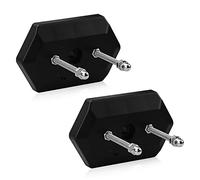 DASNTERED 2pcs Skateboard Wall Mount, Universal Skateboard Hanger for Storage Vertical Skateboards Display Mount with Screws