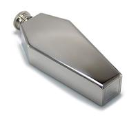 Dasorende Hip Flask 100ML Personalized Coffin Shape Stainless Steel Portable Flagon Travel Wine Pot Bar Supplies Men's Gift