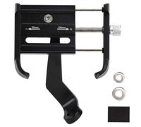 Dasrtnilm 360 Degrees Rotating Bicycle Phone Holder, Universal Bike Motorcycle Handlebar Stand Mount, Aluminum Alloy Bike Cellphone Bracket with Four - Angle Eagle Claw for GPS Navigation an