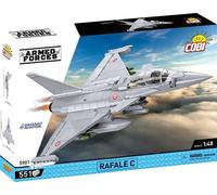 Dassault Rafale C brick plane model - COBI 5901 - 551 bricks