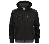 Dassy Canvas Winterjacke Austin PES90 Schwarz