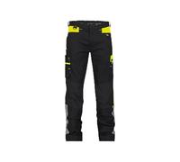 DASSY® Hong Kong Work trousers with stretch - size 52 - BLACK/FLUO YELLOW