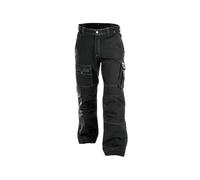 DASSY® Jackson Canvas work trousers with knee pockets - size 48 - BLACK