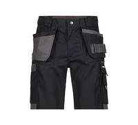 DASSY® Monza Two-tone shorts with holster pockets - size 58 - BLACK/CEMENT GREY