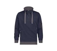DASSY® Stellar Sweatshirt - size XL - MIDNIGHT BLUE/ANTHRACITE GREY