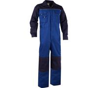 Dassy Zweifarbiger Overall mit Kniepolstertaschen Cannes PESCO61 Kornblau/Dunkel