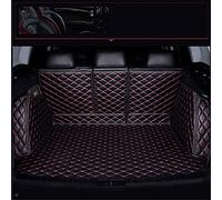DASTOP Full Coverage Car Boot Liner Mat for Jaguar F-PACE 2016-2018 Leather Rear Trunk Protector Mats Cargo Storage Tray Interior Accessories,B/Black-red
