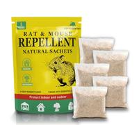 dasWagen 5 Pack Mouse Repellent Natural Peppermint Oil Rat Repellen Non-Toxic Long-Lasting & Eco-FriendlyRodent & Pest Control for Home Kitchen Warehouse & Garden - Effective Deterrent for liceRats