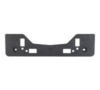 DAT AUTO PARTS Front Bumper License Plate Frame Tag Mounting Bracket Holder Replacement for 2009-2012 Toyota RAV4 Base and Sport Models Black Textured TO1068107 521140R010