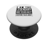 Data-Analysis Birthday born Market-Research-Analyst PopSockets Adhesive PopGrip