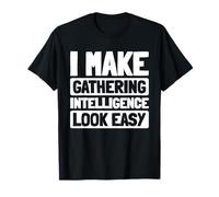 Data Analysis - Covert Operations Intelligence Officer T-Shirt