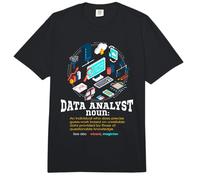 Data Analyst Big Tech Big Data Science SQL Reporting Compute Comfort Colors Adult Heavyweight T-Shirt