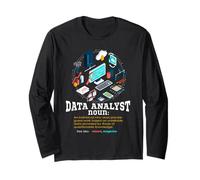 Data Analyst Big Tech Big Data Science SQL Reporting Compute Long Sleeve T-Shirt