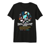 Data Analyst Big Tech Big Data Science SQL Reporting Compute Premium T-Shirt