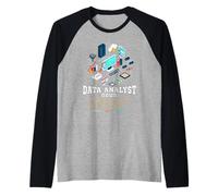 Data Analyst Big Tech Big Data Science SQL Reporting Compute Raglan Baseball Tee