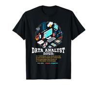 Data Analyst Big Tech Big Data Science SQL Reporting Compute T-Shirt