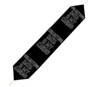 Data Analyst Collecting Data Is My Cardio Plush Table Runner Boho Country Farmhouse Kitchen Dining Table Decoration 178*33cm