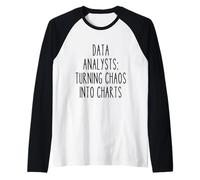 Data Analyst Funny Work Tech Statistics Math Statistician Raglan Baseball Tee